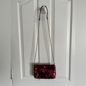 Coach Evening Purse - Red Sequins